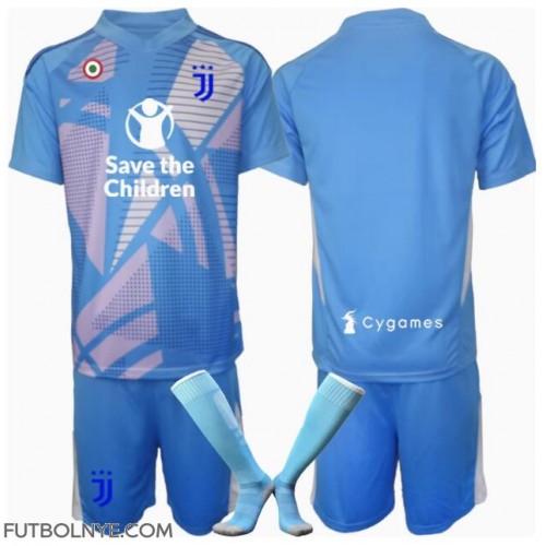 Camiseta Juventus Portero Tercera Equipación para niños 2024-25 manga corta (+ pantalones cortos)